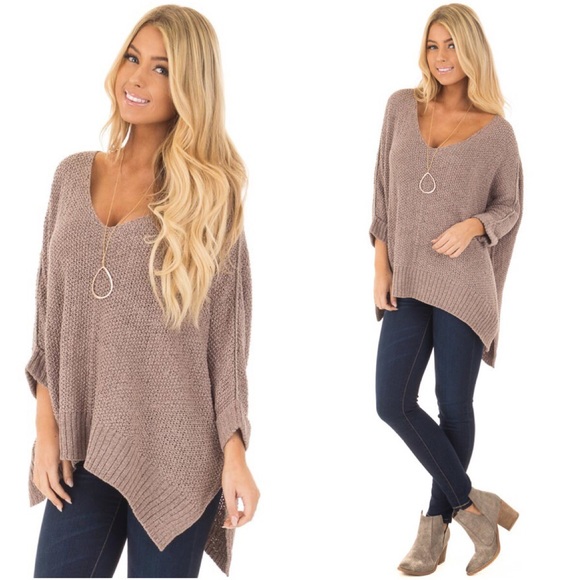A Mermaid's Epiphany Sweaters - 🆕Natalie Netted Knit Sweater in Mocha